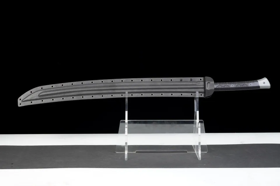 Dao tactique Iron Reaper, lame SK5 de 70 cm, poignée G10, vue 2