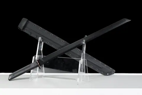 Épée tactique du Crépuscule, lame 9SiCr de 60 cm, poignée G10