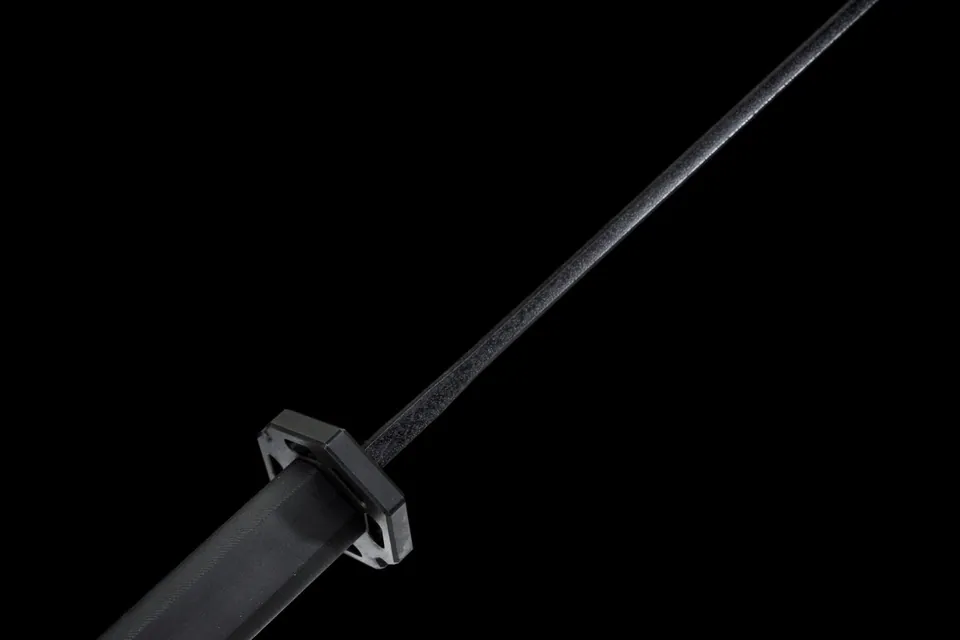 Épée tactique du Crépuscule, lame 9SiCr de 60 cm, poignée G10, vue 6