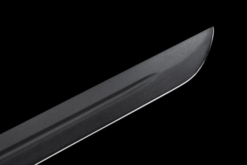 Épée tactique Faucheuse de l’Ombre, lame 9SiCr de 70 cm, 2,0 kg, vue 7