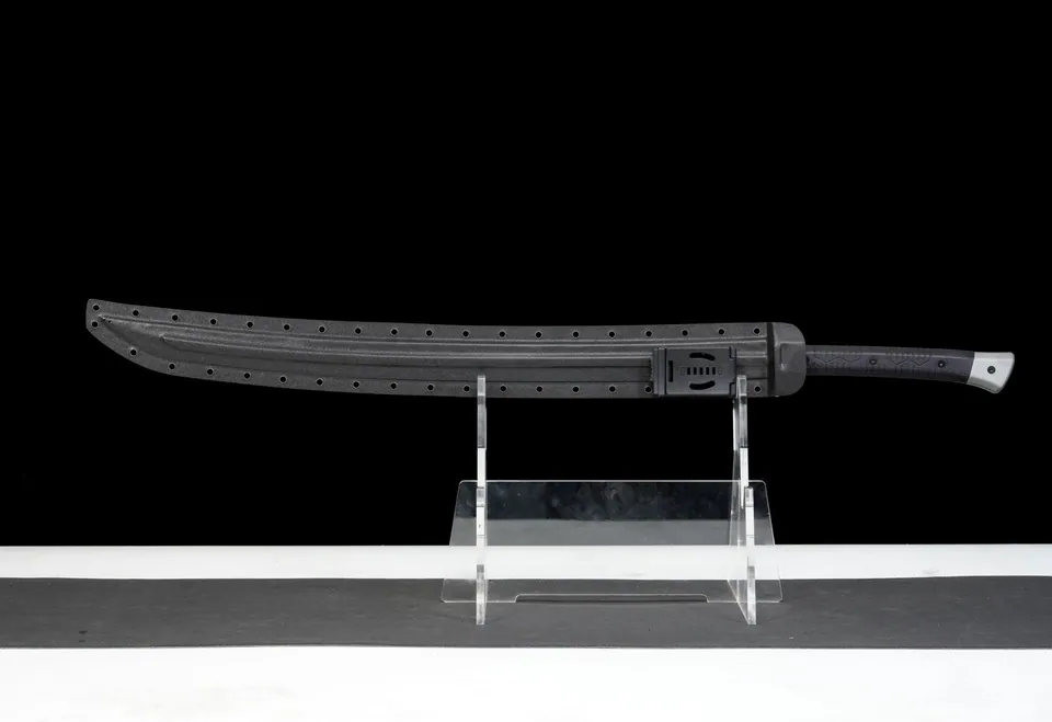 Épée tactique Fauchard Fantôme, lame SK5 à revêtement DLC