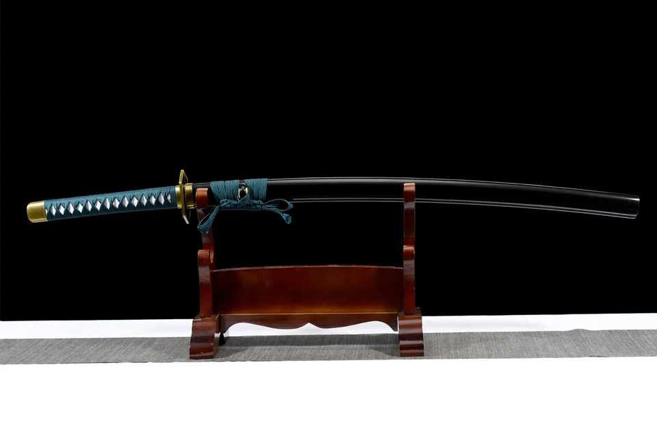 Katana Kyoka Suigetsu inspiré de Bleach, acier 1060, 103 cm, vue 3