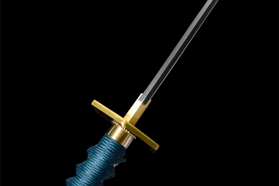 Katana Kyoka Suigetsu inspiré de Bleach, acier 1060, 103 cm, vue 8