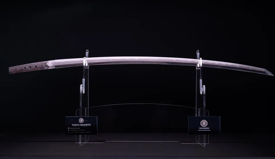 Katana Koto à courbure prononcée, lame de 64,5 cm, sabre ancien, vue 6