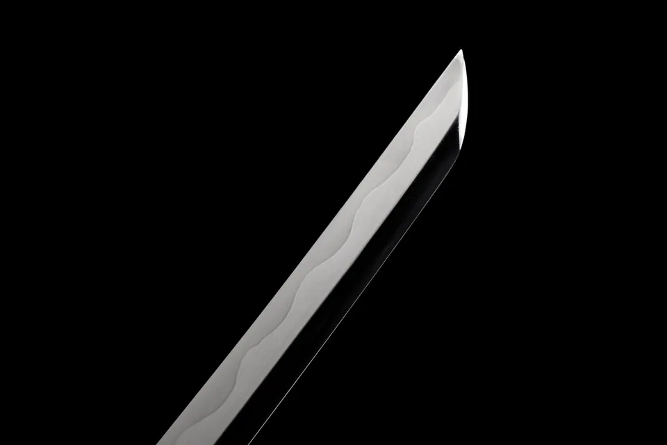 Katana Rurouni Kenshin à lame inversée, acier T10 à hamon, 103 cm, vue 5
