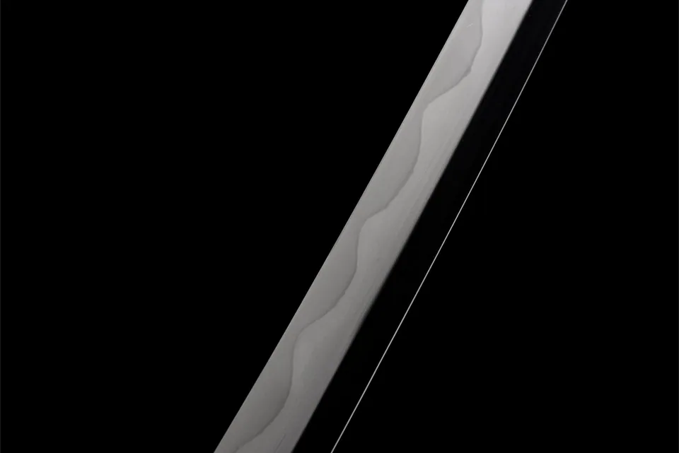 Katana Rurouni Kenshin à lame inversée, acier T10 à hamon, 103 cm, vue 6