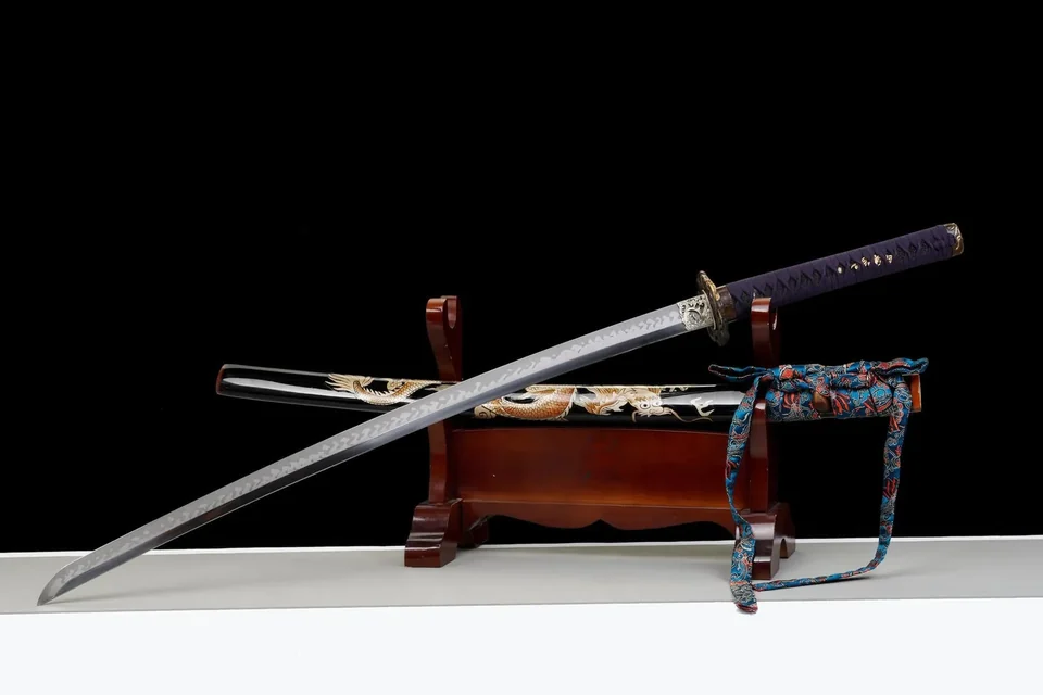 Katana Ryūumi no Yaiba, sabre aux symboles du dragon, vue 3