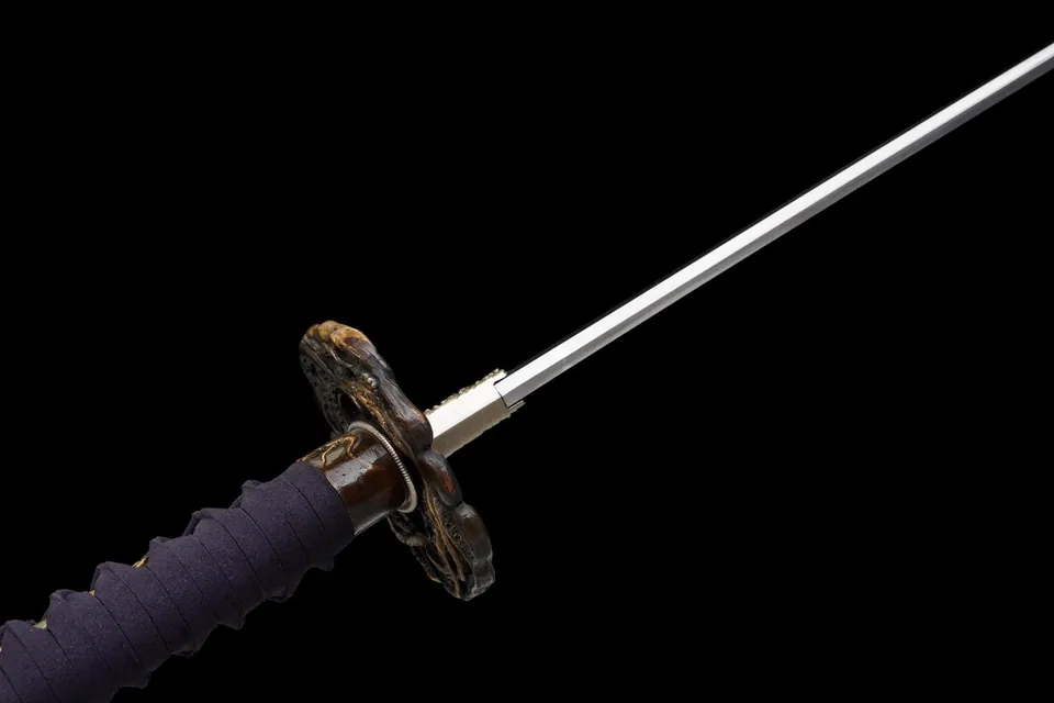 Katana Ryūumi no Yaiba, sabre aux symboles du dragon, vue 7