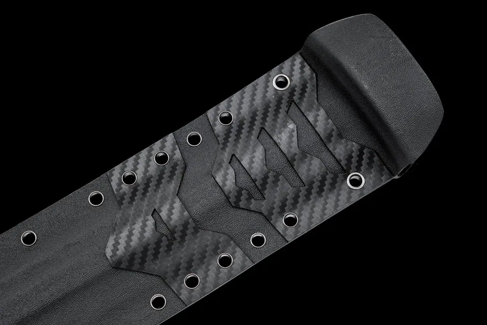 Katana tactique Frappe du Néant, lame 9SiCr de 70 cm, 2,0 kg, vue 5