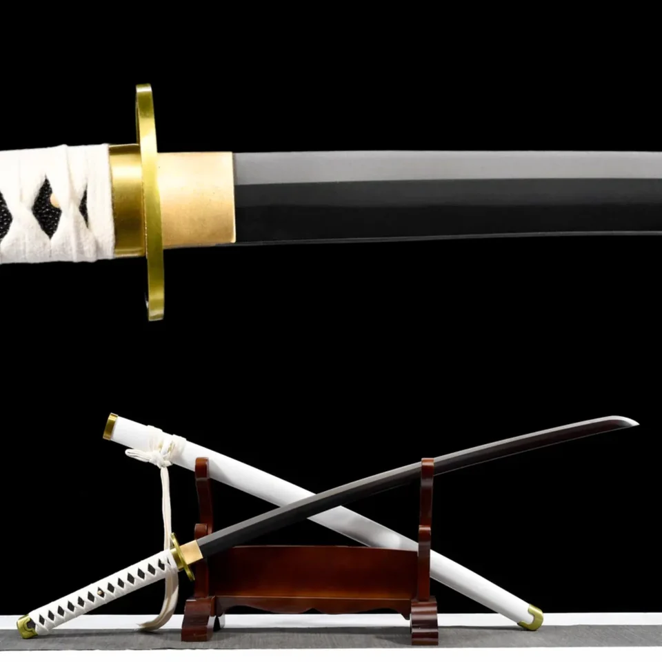 Katana Wado Ichimonji inspiré de One Piece, acier carbone 1060, acier 1060