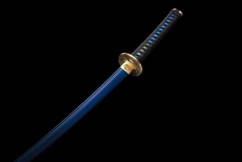 Katana Kinmon, sabre japonais proposé affûté ou non affûté, vue 6