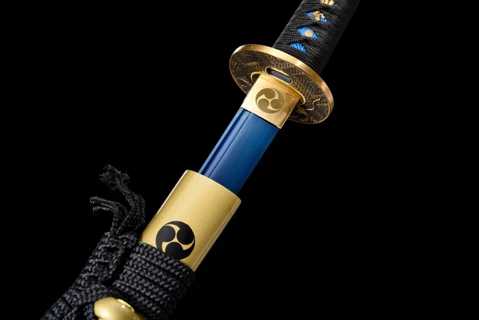 Katana Kinmon, sabre japonais proposé affûté ou non affûté, vue 8