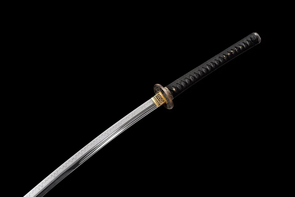 Ōdachi Dragon en acier T10, menuki dragon, tsuka de 41 cm, 118 cm, vue 8