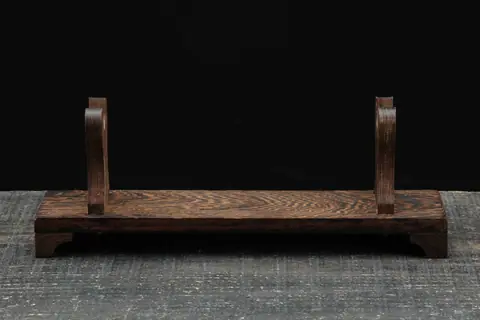 Support Heiwa en bois de rosewood, 37 cm de long, 0,5 kg
